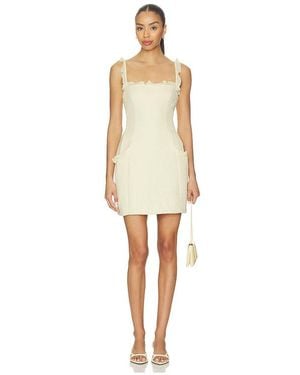 Amanda Uprichard Andreina Dress - Natural