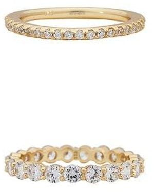 Shashi Vroom Ring Set - White