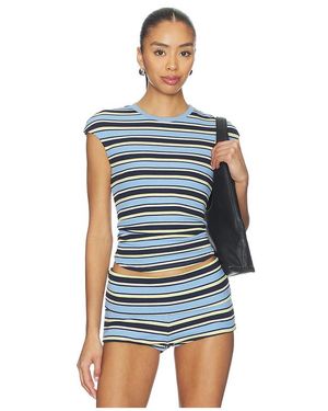 AFRM Nolan Top En Color Azul Talla (También En L, Xl)