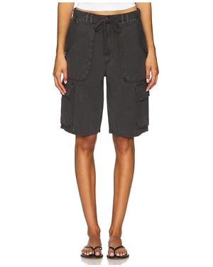 Agolde Utility-Shorts Briar - Schwarz