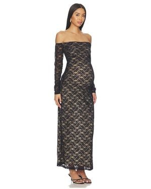 BUMPSUIT Off The Shoulder Lace Dress - White