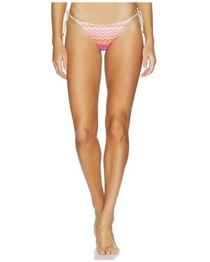 PQ Swim Tie Side Bikini Bottom - White