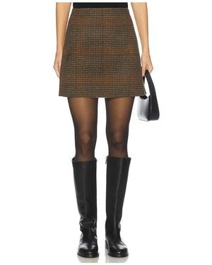 Theory Clean Mini Skirt - Mehrfarbig