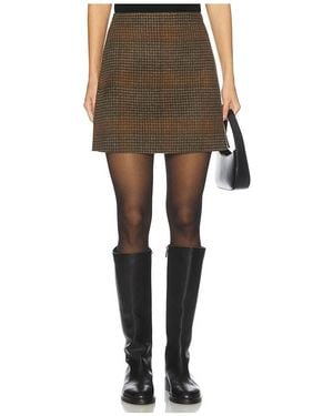 Theory Clean Mini Skirt - Multicolor