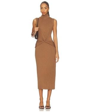 Astr Riana Dress - Brown