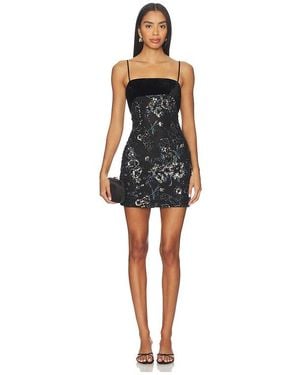 SAU LEE Ari Dress - Black