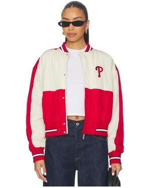 Terez X Revolve Phillies Crop Bomber - Red