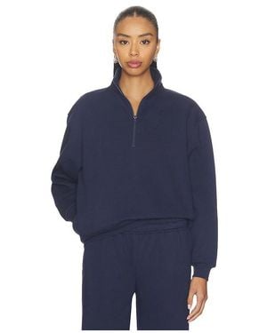 WellBeing + BeingWell Remy Half Zip - Blue