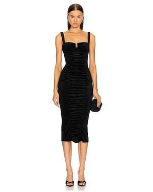 Michael Costello X Revolve Sidney Midi Dress - Black