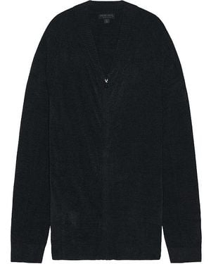 Barefoot Dreams Ccul Zip Front Jacket - Black