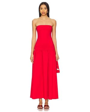 Alice + Olivia Oriana Maxi Dress - Red