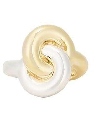 Uncommon Matters Cumulus Knot Ring - White