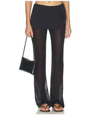 Bec & Bridge Maralia Overlay Pant - Blue
