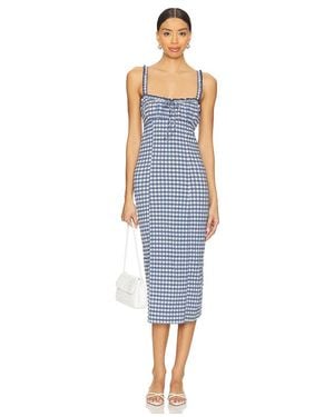 Free People Lucinda Midi Dress - Blue