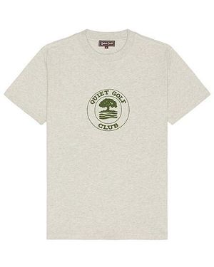 Quiet Golf Quiet Oak Tシャツ - ホワイト