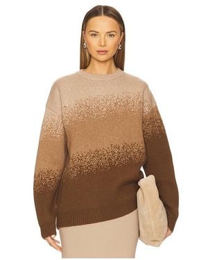 AYA MUSE Crewneck Mit Farbverlauf - Braun