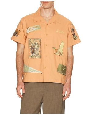 Samuel Zelig Trail Camp Shirt - Orange