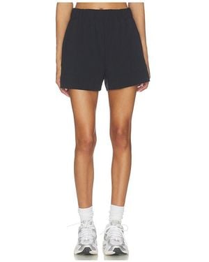 Beyond Yoga Stretch Woven Short - Blue