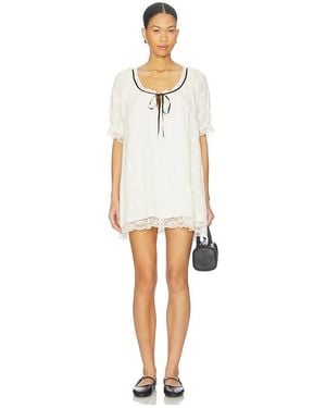 Free People Juno Mini Dress - White
