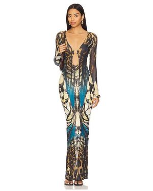 FARAI LONDON Nakai Ring Dress - Blue