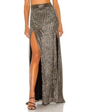 Nookie Falda En Color Metallic, Talla (También En S, Xs) - Marrón