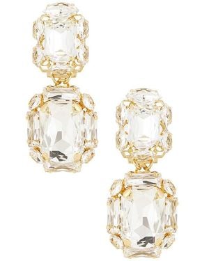 Anton Heunis BOUCLES D'OREILLES PENDANTES OMEGA en Metallic Gold. - Métallisé