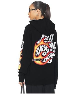 ANTI SOCIAL SOCIAL CLUB X Nascar Daytona Hoodie - Black