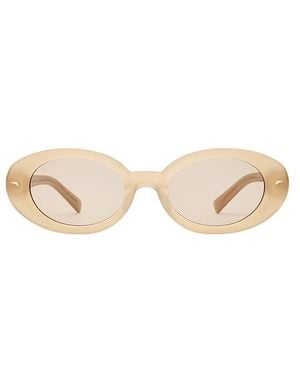 Luv Lou The Audrey Sunglasses - White