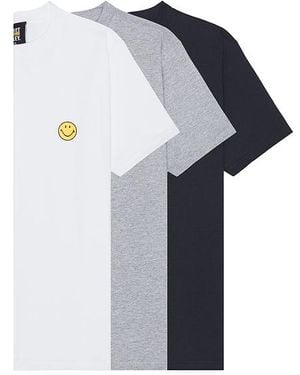 Market Smiley Studios Tee 3 Pack - Multicolour