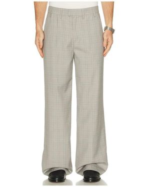 KROST Elliott Plaid Trouser - White