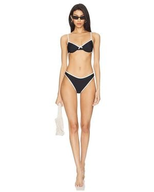 ROWEN ROSE Bikini Set - Black