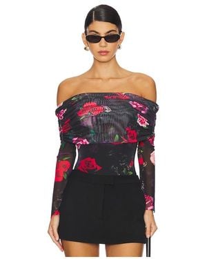 AFRM Schulterfreier Body Maxine - Schwarz