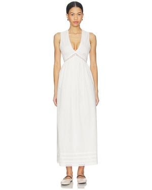 Faithfull the Brand Kleid Fiora - Weiß