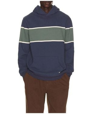 Marine Layer Relaxed Cloud 9 Fleece Hoodie - Blue