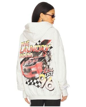 The Laundry Room 96 Coors Light Racing Hideout Hoodie - White