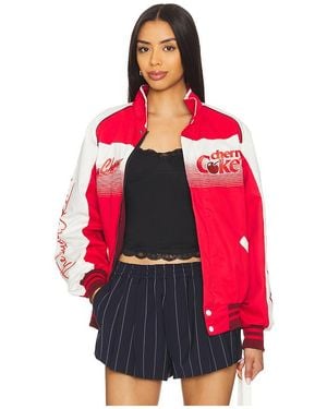 The Laundry Room Very Cherry Coke Racing Jacket - Red