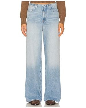 SLVRLAKE Denim Naomi Wide Leg Jeans - Blue