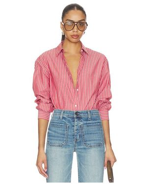 Nili Lotan Yorke Shirt - Red