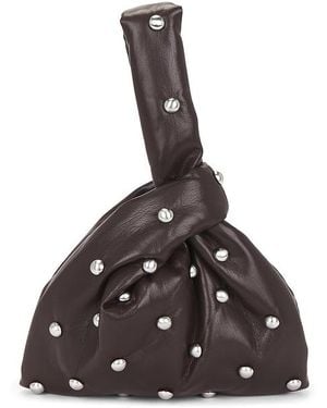 Nanushka Clutch Jen - Schwarz