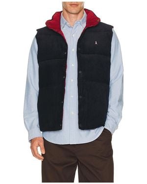 Original Penguin Weste Reversible - Blau