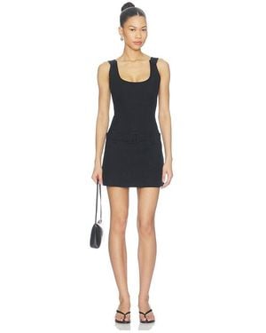Oddli Belted Mini Dress - Black