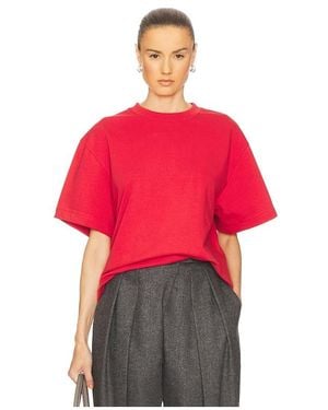Helsa Shirt The Boxy - Rot