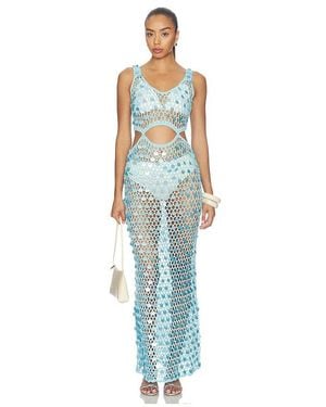 superdown Elena Maxi Dress - Blue