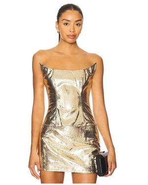 Kim Shui Ling Croc Corset - Metallic