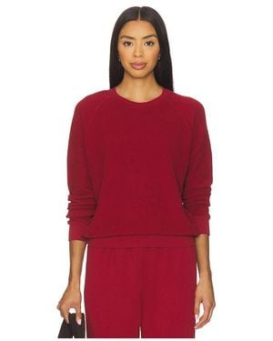 PERFECTWHITETEE Ziggy Shrunken Crewneck - Red