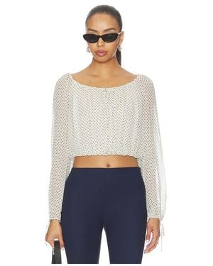 PAIGE Capricorn Blouse - Blue