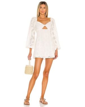 MAJORELLE Lizzy Mini Dress - White