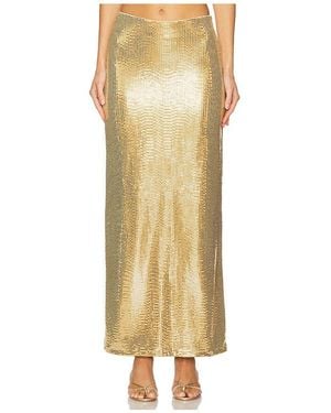 Show Me Your Mumu Saturday Skirt - Natural