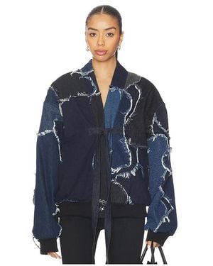 UPRISERS Uprs Camo Bomber Jacket - Blue