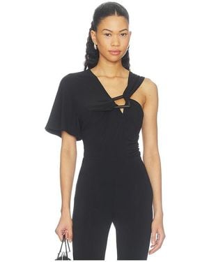 Misha Ona Jersey Body Suit - Black